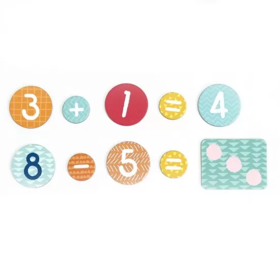 Set magnetic educativ 57 piese - Invata numerele Set magnetic educativ 57 piese - Invata numerele