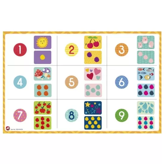 Set magnetic educativ 57 piese - Invata numerele Set magnetic educativ 57 piese - Invata numerele
