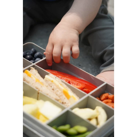 Cutie snack pentru copii, Melii, grey Cutie snack pentru copii, Melii, grey