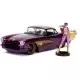 Masinuta metalica DC Comics Bombshells 1957 Chevy Batgirl scara 1:24 Masinuta metalica DC Comics Bombshells 1957 Chevy Batgirl scara 1:24