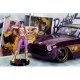 Masinuta metalica DC Comics Bombshells 1957 Chevy Batgirl scara 1:24 Masinuta metalica DC Comics Bombshells 1957 Chevy Batgirl scara 1:24