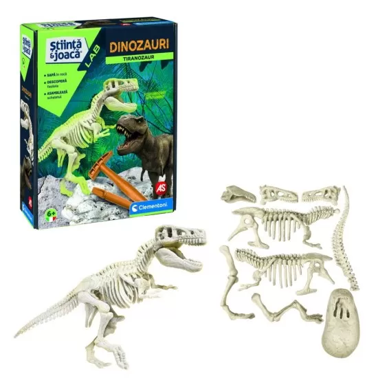 Set educativ - Descopera dinozaurul T-Rex