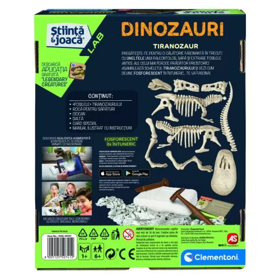 Set educativ - Descopera dinozaurul T-Rex