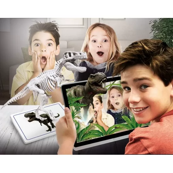 Set educativ - Descopera dinozaurul Triceratops