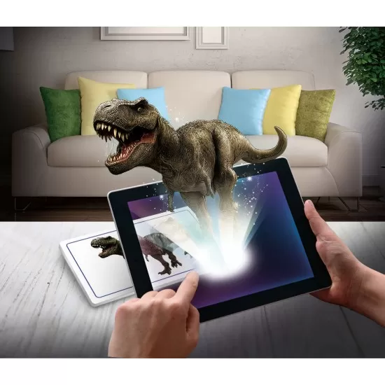Set educativ - Descopera dinozaurul Triceratops