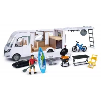 Rulota Camper Hymer Camping Van Class B cu figurina si accesorii