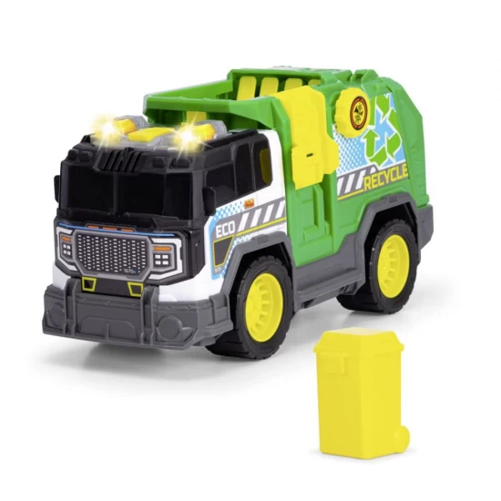 Camion de reciclare cu lumini si sunete 30 cm
