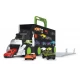 Camion transportator 43 cm cu 4 masinute si accesorii Camion transportator 43 cm cu 4 masinute si accesorii