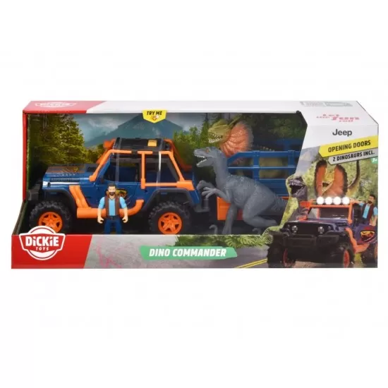 Set masinuta si figurine Dino Commander 