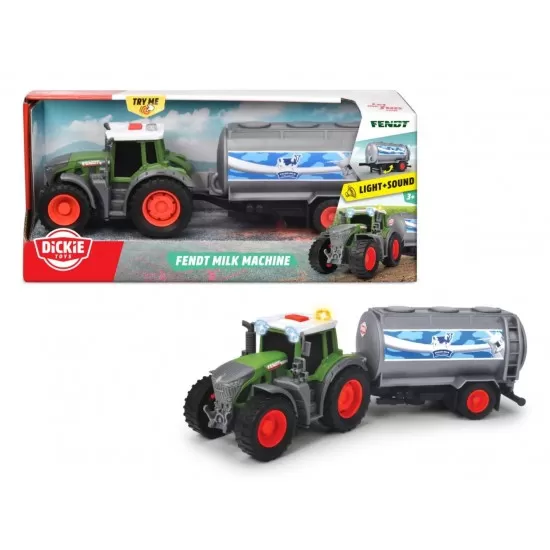 Tractor cu cisterna de lapte Dickie Fendt