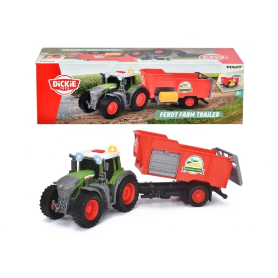 Tractor cu remorca Fendt Dickie Toys Tractor cu remorca Fendt Dickie Toys