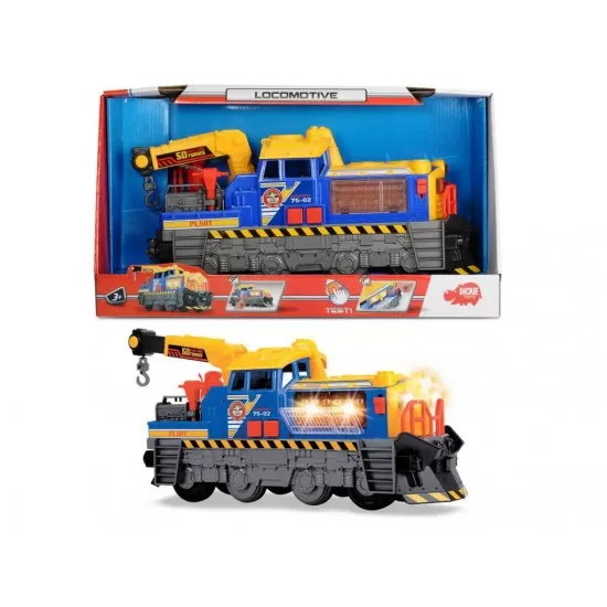 Locomotiva cu sunete si lumini Dickie Toys 33 cm Locomotiva cu sunete si lumini Dickie Toys 33 cm