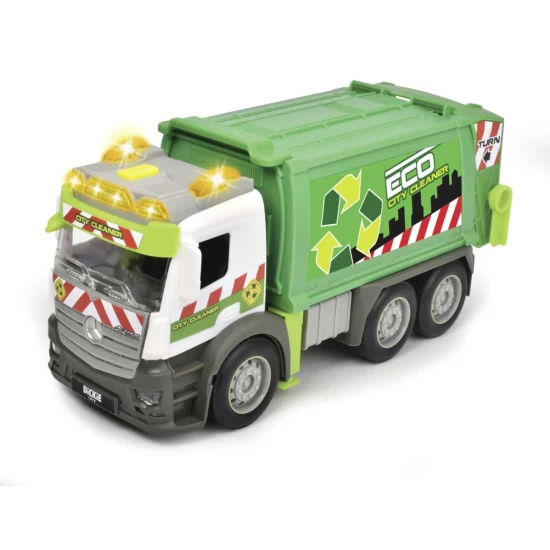 Masina de gunoi Dickie Toys 26 cm cu lumini si sunete