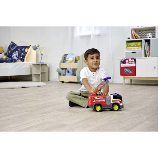 Masina de pompieri cu sunete si lumini 30 cm Masina de pompieri cu sunete si lumini 30 cm