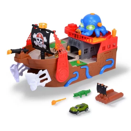 Set de joaca Nava Piratilor 41 cm cu sunete si lumini Set de joaca Nava Piratilor 41 cm cu sunete si lumini