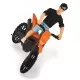 Set Dickie Toys Country Trail cu 2 masinute, motocicleta, figurina si remorca