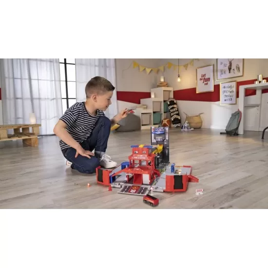 Statie de pompieri pliabila Dickie Toys