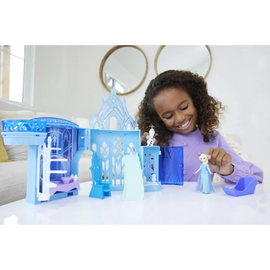 Set de joaca Disney Frozen - Papusa Elsa si Castelul de Gheata cu accesorii Set de joaca Disney Frozen - Papusa Elsa si Castelul de Gheata cu accesorii