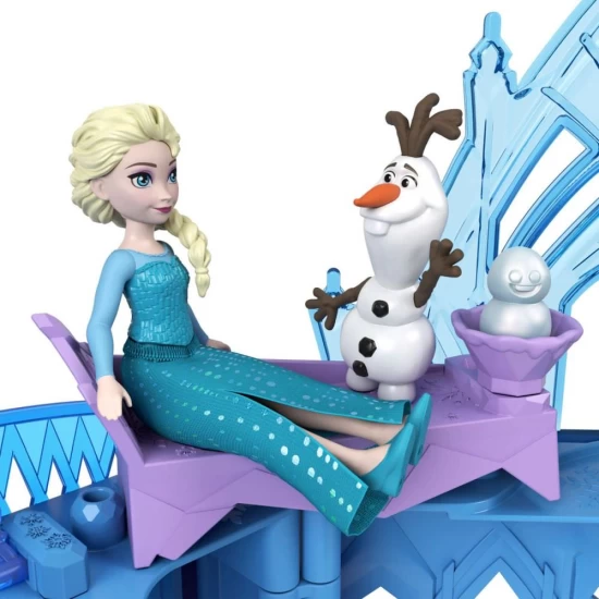 Set de joaca Disney Frozen - Papusa Elsa si Castelul de Gheata cu accesorii Set de joaca Disney Frozen - Papusa Elsa si Castelul de Gheata cu accesorii