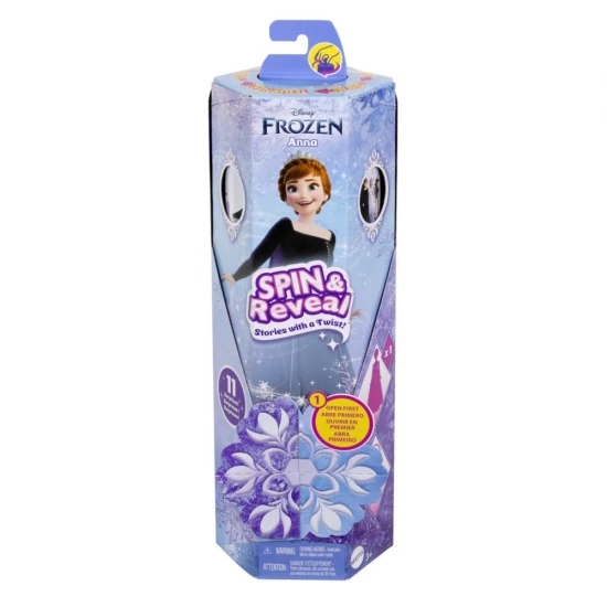 Papusa Anna Disney Frozen Spin and Reveal 