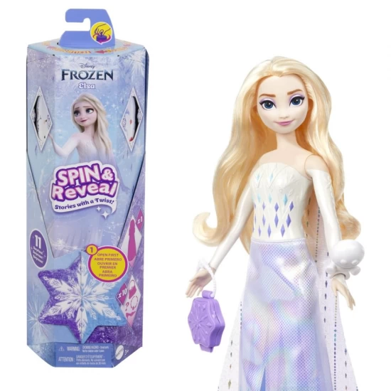 Papusa Elsa Disney Frozen Spin and Reveal Papusa Elsa Disney Frozen Spin and Reveal