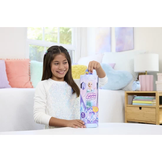 Papusa Elsa Disney Frozen Spin and Reveal Papusa Elsa Disney Frozen Spin and Reveal