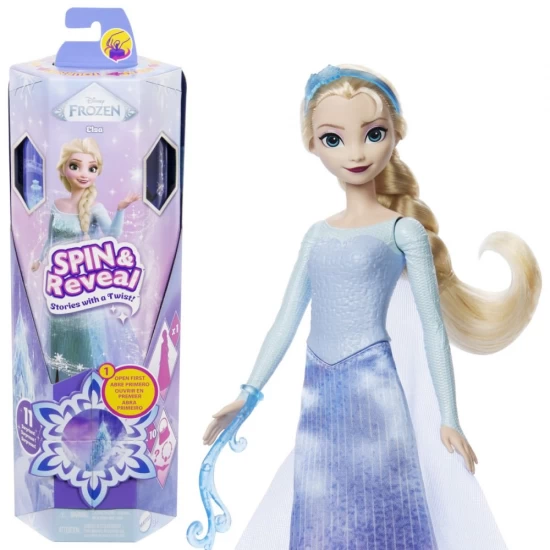 Papusa Elsa Disney Frozen Spin and Reveal Papusa Elsa Disney Frozen Spin and Reveal