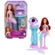 Papusa Ariel Disney Princess si masuta de machiaj cu surprize