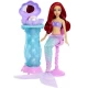 Papusa Ariel Disney Princess si masuta de machiaj cu surprize