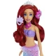 Papusa Ariel Disney Princess si masuta de machiaj cu surprize
