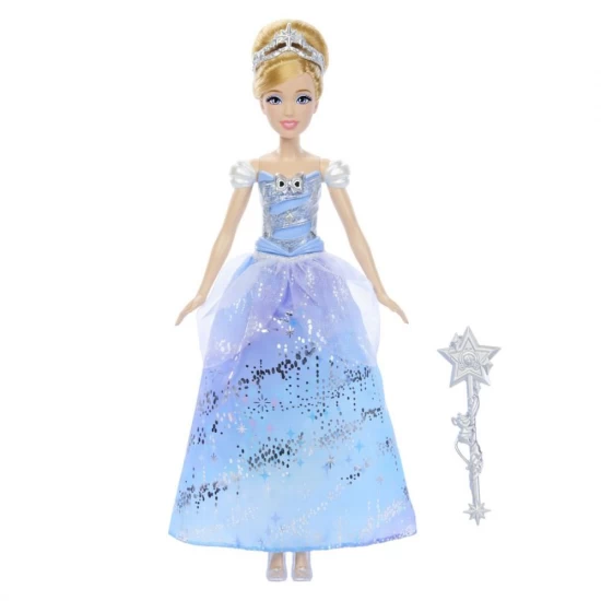 Papusa Disney Princess Cenusareasa interactiva cu rochie luminoasa Papusa Disney Princess Cenusareasa interactiva cu rochie luminoasa