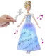 Papusa Disney Princess Cenusareasa interactiva cu rochie luminoasa Papusa Disney Princess Cenusareasa interactiva cu rochie luminoasa