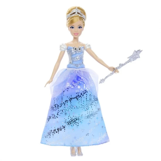 Papusa Disney Princess Cenusareasa interactiva cu rochie luminoasa Papusa Disney Princess Cenusareasa interactiva cu rochie luminoasa