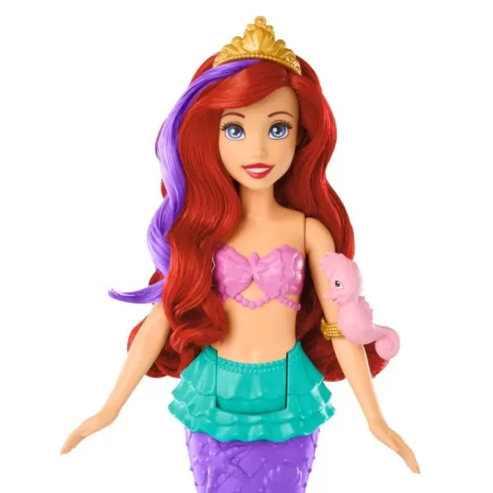 Papusa Disney Princess sirena Ariel culori schimbatoare Papusa Disney Princess sirena Ariel culori schimbatoare