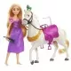 Set papusa Rapunzel si cal Maximus Disney Princess Set papusa Rapunzel si cal Maximus Disney Princess
