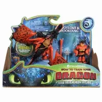 Set Dragons 3 Hookfang si Viking Snotlout