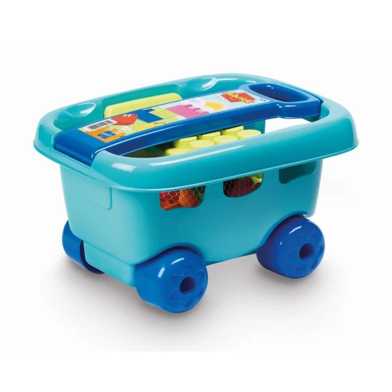 Set cuburi constructie in carucior Ecoiffier Abrick 30 piese