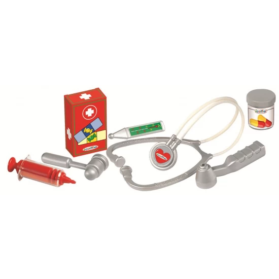 Set de joaca doctor Ecoiffier 25.5 cm rosu Set de joaca doctor Ecoiffier 25.5 cm rosu