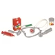 Set de joaca doctor Ecoiffier 25.5 cm rosu Set de joaca doctor Ecoiffier 25.5 cm rosu