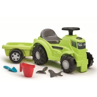 Tractor ride on cu remorca 85 cm Ecoiffier