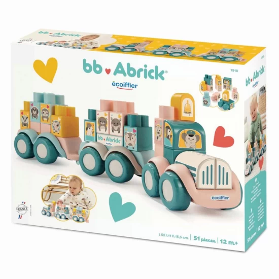 Trenulet cu animale Ecoiffier Trenulet cu animale Ecoiffier