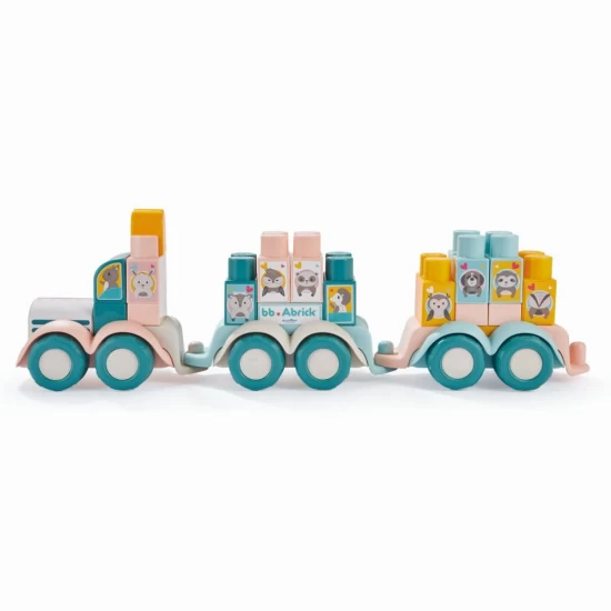 Trenulet cu animale Ecoiffier Trenulet cu animale Ecoiffier