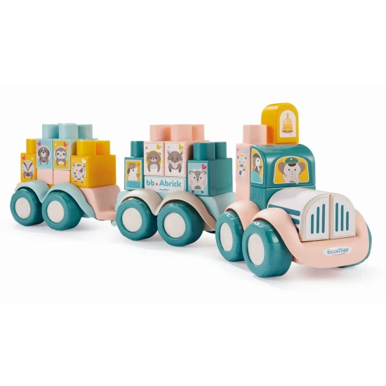 Trenulet cu animale Ecoiffier Trenulet cu animale Ecoiffier