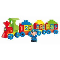 Tren cu cifre si litere Ecoiffer
