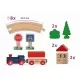 Set tren si sina circulara din lemn Eichhorn