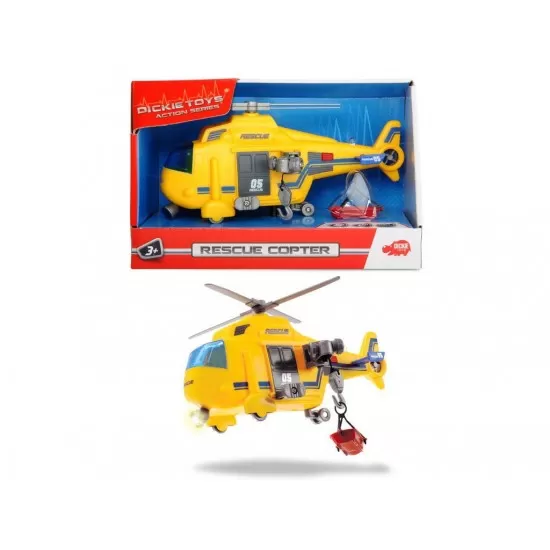 Elicopter de salvare cu sunete si lumini Dickie Toys Elicopter de salvare cu sunete si lumini Dickie Toys