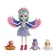 Papusa Enchantimals cu 3 figurine animalute Filia Finch City Tails Main Street Papusa Enchantimals cu 3 figurine animalute Filia Finch City Tails Main Street