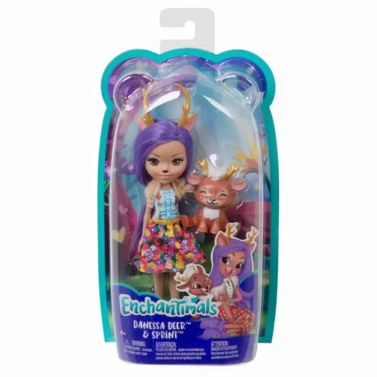 Papusa Danessa Deer Enchantimals Papusa Danessa Deer Enchantimals