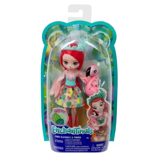 Papusa Fanci Flamingo Enchantimals Papusa Fanci Flamingo Enchantimals