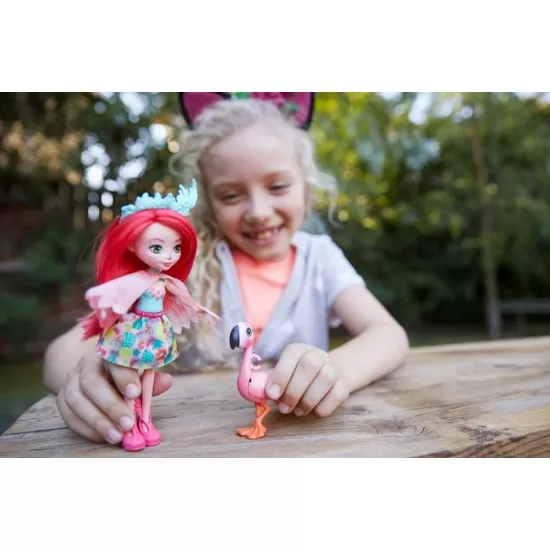 Papusa Fanci Flamingo Enchantimals Papusa Fanci Flamingo Enchantimals